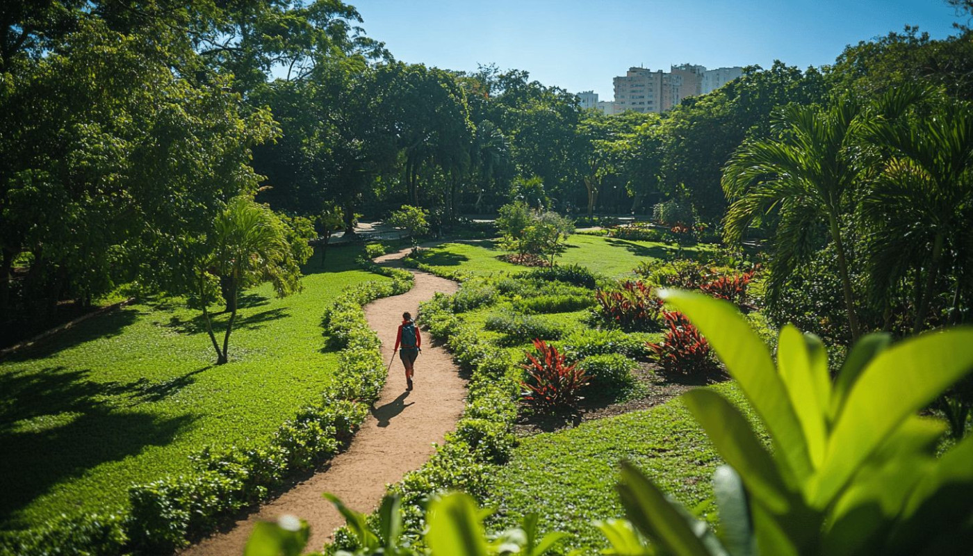 Découvrir les secrets d'un parc urbain à travers la randonnée pédestre