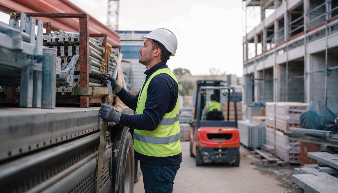 Quand la logistique du matériel optimise le calendrier des chantiers